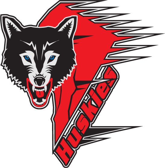 rouyn-noranda huskies 1996-2006 primary logo iron on transfers for clothing